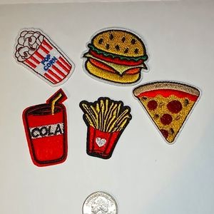 Food themes Iron on Patches